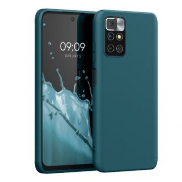 Husa pentru Xiaomi Redmi 10, Silicon, Verde, 56147.57, Kwmobile