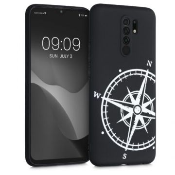 Husa pentru Xiaomi Redmi 9, Silicon, Negru, 52767.02, Kwmobile