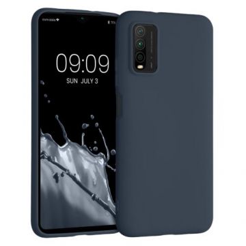 Husa pentru Xiaomi Redmi 9T, Silicon, Albastru, 54337.186, Kwmobile