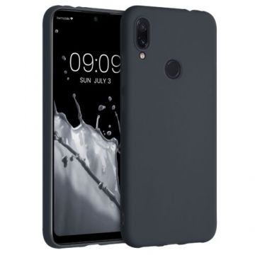 Husa pentru Xiaomi Redmi Note 7/Redmi Note 7 Pro, Silicon, Gri, 48153.186, Kwmobile