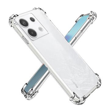 Husa Antisoc compatibila Xiaomi Redmi Note 13 5G, PRO AirBag, Clear