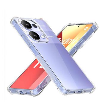 Husa Antisoc compatibila Xiaomi Redmi Note 13 Pro 4G / Poco M6 Pro 4G, PRO AirBag, Clear