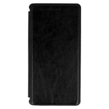 Husa Book Cover Lemontti Razor Leather compatibila cu Samsung Galaxy A25 / A24 (Negru)