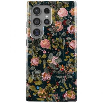 Husa Burga Dual Layer Bloomy Garden compatibila cu Samsung Galaxy S24 Ultra