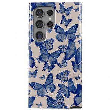 Husa Burga Dual Layer Butterfly Effect compatibila cu Samsung Galaxy S24 Ultra