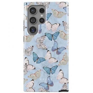 Husa Burga Dual Layer Give Me Butterflies compatibila cu Samsung Galaxy S24 Ultra