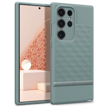 Husa de protectie telefon Caseology compatibila cu Samsung Galaxy S24 Ultra, Verde - ES02155