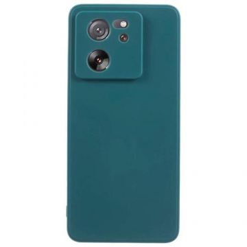 Husa Lemontti Matt Case compatibila cu Xiaomi 13T Pro, Verde