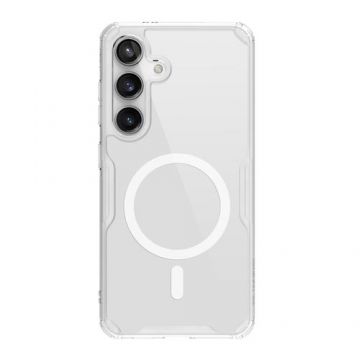 Husa MagSafe pentru Samsung Galaxy S24+ S926, Nillkin, Nature Pro, Transparenta