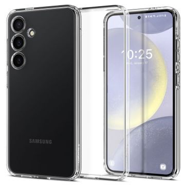 Husa pentru Samsung Galaxy S24 Plus, Spigen Liquid Crystal, Clear