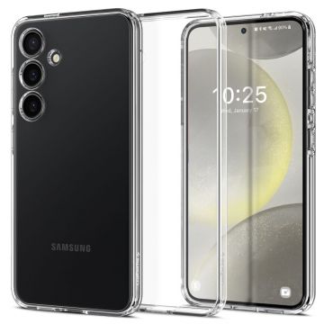 Husa pentru Samsung Galaxy S24, Spigen Liquid Crystal, Clear