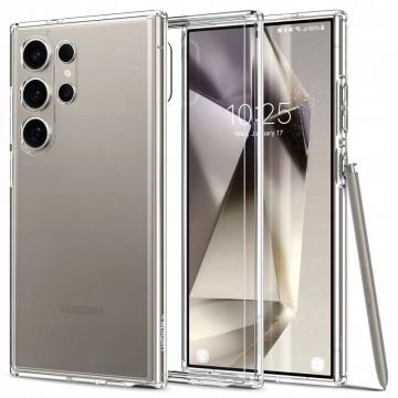 Husa pentru Samsung Galaxy S24 Ultra - Spigen Ultra Hybrid - Transparent