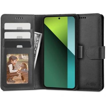 Husa pentru Xiaomi Poco X6 / Note 13 Pro 5G, Tech-Protect, Wallet, Negru