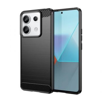 Husa pentru Xiaomi Redmi Note 13 5G, OEM, Carbon, Neagra