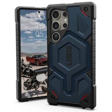 Husa Protectie Spate UAG Monarch Pro Kevlar Mallard Samsung Galaxy S24 Ultra (Albastru)