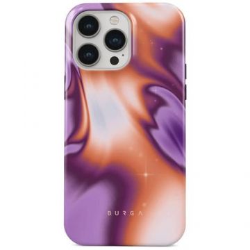 Husa Burga Dual Layer Nebula compatibila cu iPhone 14 Pro