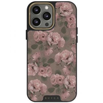 Husa Burga Elite Gold Vintage Glamour compatibila cu iPhone 14 Pro