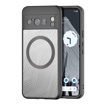 Husa de protectie telefon Aimo MagSafe compatibila cu Google Pixel 8 Pro , Negru - ES01930