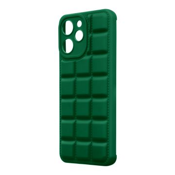 Husa de protectie telefon OBAL:ME Block pentru Xiaomi Redmi 12, Poliuretan, Verde