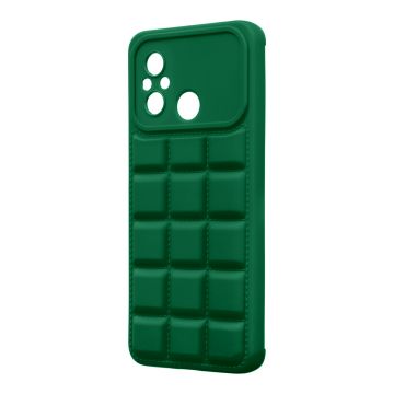 Husa de protectie telefon OBAL:ME Block pentru Xiaomi Redmi 12C, Poliuretan, Verde
