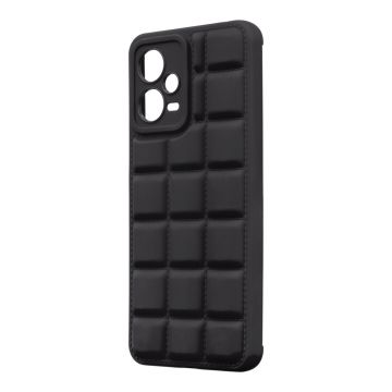 Husa de protectie telefon OBAL:ME Block pentru Xiaomi Redmi Note 12 5G, Poliuretan, Negru