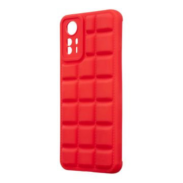 Husa de protectie telefon OBAL:ME Block pentru Xiaomi Redmi Note 12S, Poliuretan, Rosu