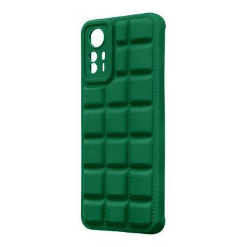 Husa de protectie telefon OBAL:ME Block pentru Xiaomi Redmi Note 12S, Poliuretan, Verde