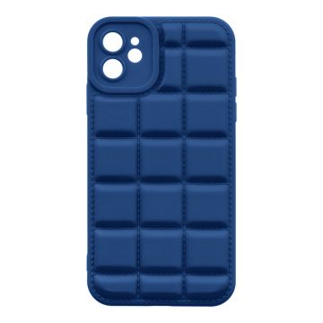 Husa de protectie telefon OBAL:ME pentru Apple iPhone 11, Block, Poliuretan, Albastru