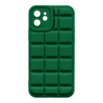 Husa de protectie telefon OBAL:ME pentru Apple iPhone 12, Block, Poliuretan, Verde