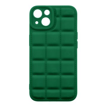 Husa de protectie telefon OBAL:ME pentru Apple iPhone 13, Block, Poliuretan, Verde