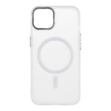 Husa de protectie telefon OBAL:ME pentru Apple iPhone 13, Misty Keeper, MagSafe, Alb