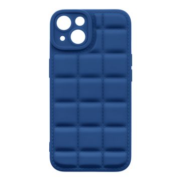 Husa de protectie telefon OBAL:ME pentru Apple iPhone 14, Block, Poliuretan, Albastru