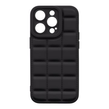 Husa de protectie telefon OBAL:ME pentru Apple iPhone 14 Pro, Block, Poliuretan, Negru