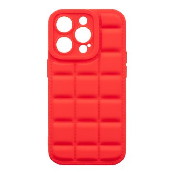 Husa de protectie telefon OBAL:ME pentru Apple iPhone 14 Pro, Block, Poliuretan, Rosu