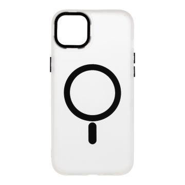 Husa de protectie telefon OBAL:ME pentru Apple iPhone 15 Plus, Misty Keeper, MagSafe, Negru