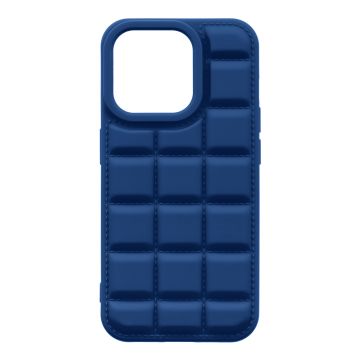 Husa de protectie telefon OBAL:ME pentru Apple iPhone 15 Pro, Block, Poliuretan, Albastru