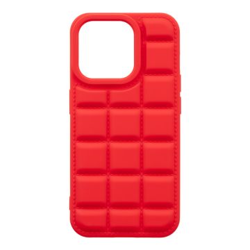 Husa de protectie telefon OBAL:ME pentru Apple iPhone 15 Pro, Block, Poliuretan, Rosu
