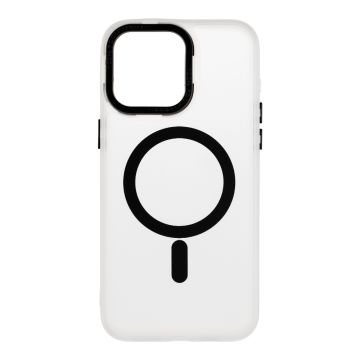Husa de protectie telefon OBAL:ME pentru Apple iPhone 15 Pro Max, Misty Keeper, MagSafe, Negru