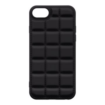 Husa de protectie telefon OBAL:ME pentru Apple iPhone 7/8/SE2020/SE2022, Block, Poliuretan, Negru