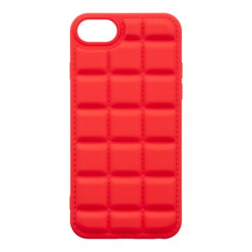 Husa de protectie telefon OBAL:ME pentru Apple iPhone 7/8/SE2020/SE2022, Block, Poliuretan, Rosu