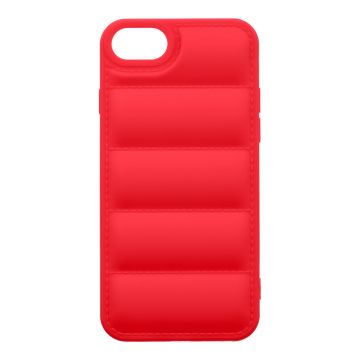 Husa de protectie telefon Puffy OBAL:ME pentru Apple iPhone 7/8/SE2020/SE2022, Poliuretan, Rosu