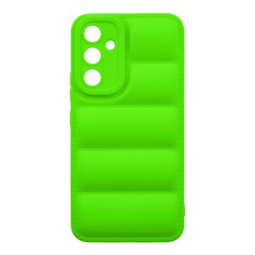 Husa de protectie telefon Puffy OBAL:ME pentru Samsung Galaxy A54 5G, Poliuretan, Verde