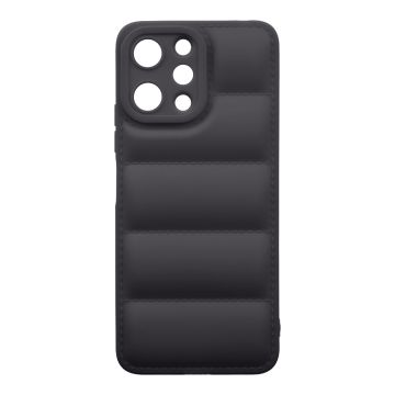 Husa de protectie telefon Puffy OBAL:ME pentru Xiaomi Redmi 12, Poliuretan, Negru