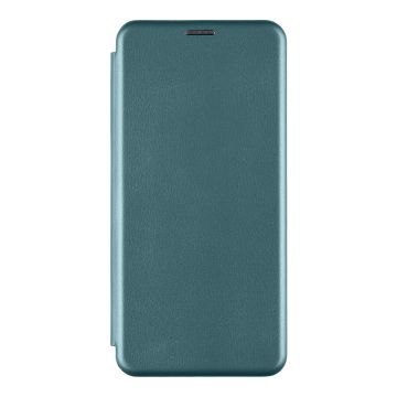 Husa de protectie telefon tip carte OBAL:ME pentru Samsung Galaxy A14 4G, Poliuretan, Verde Inchis