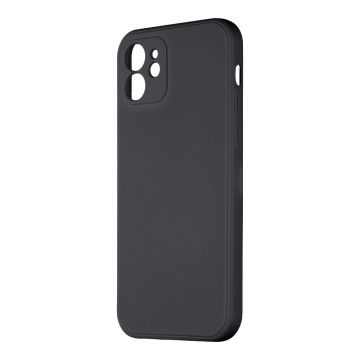 Husa de protectie telefon TPU Mat OBAL:ME pentru Apple iPhone 12, Poliuretan, Negru