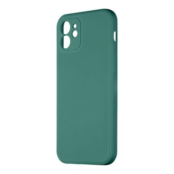 Husa de protectie telefon TPU Mat OBAL:ME pentru Apple iPhone 12, Poliuretan, Verde Inchis
