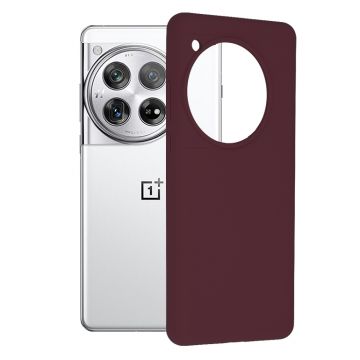 Husa de telefon compatibila OnePlus 12, Tech Microfibra, Camera Extra Pro, Plum Violet