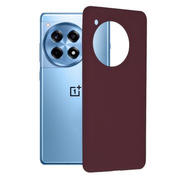 Husa de telefon compatibila OnePlus 12R, Tech Microfibra, Camera Extra Pro, Plum Violet
