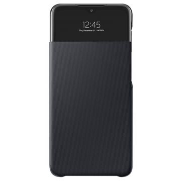 Husa Samsung Smart S View Wallet Cover pentru Samsung Galaxy A32 5G, EF-EA326PBEGEE, Negru