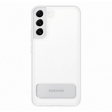 Husa telefon Samsung, Clear Standing Cover pentru Samsung Galaxy S22+, Transparent